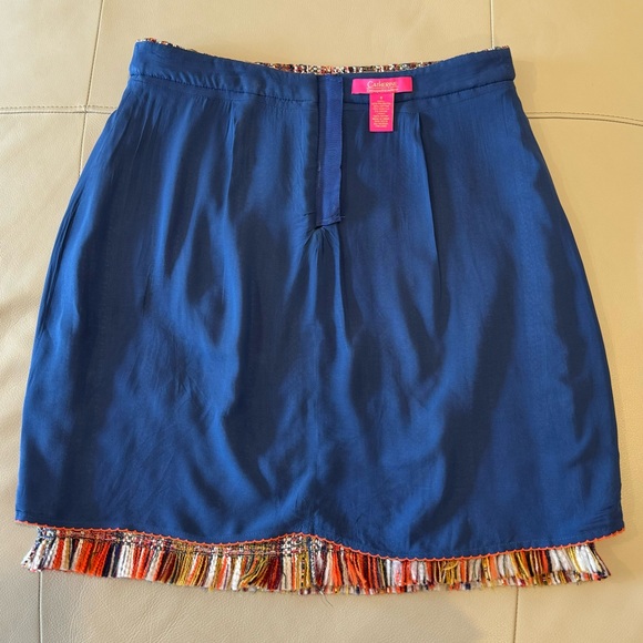 Catherine Melandrino Multicolor Tweed Skirt - Picture 9 of 11